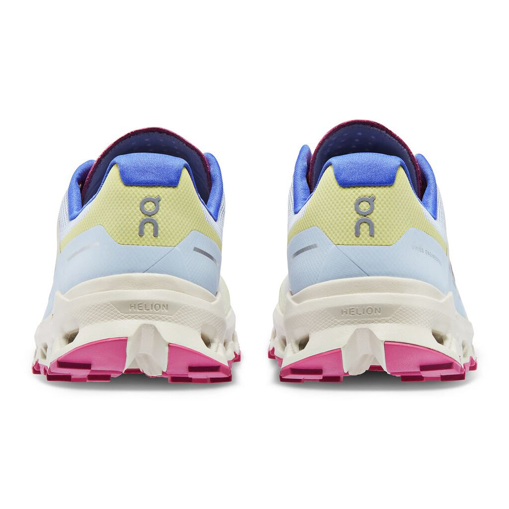 On Women's Cloudvista Trail Running Shoes Heather / Rhubarb - achilles heel