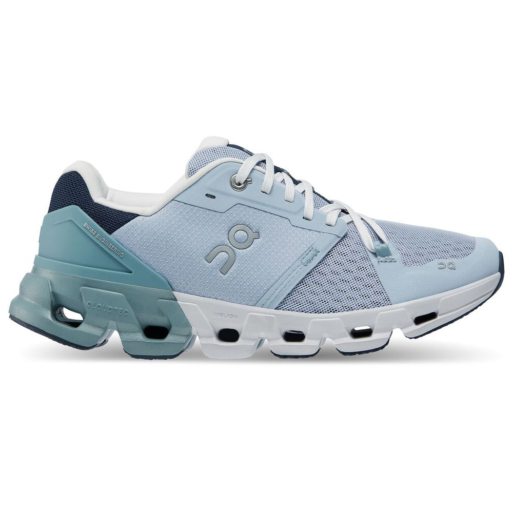 On Women's Cloudflyer 4 Running Shoes Nimbus / Cobble - achilles heel