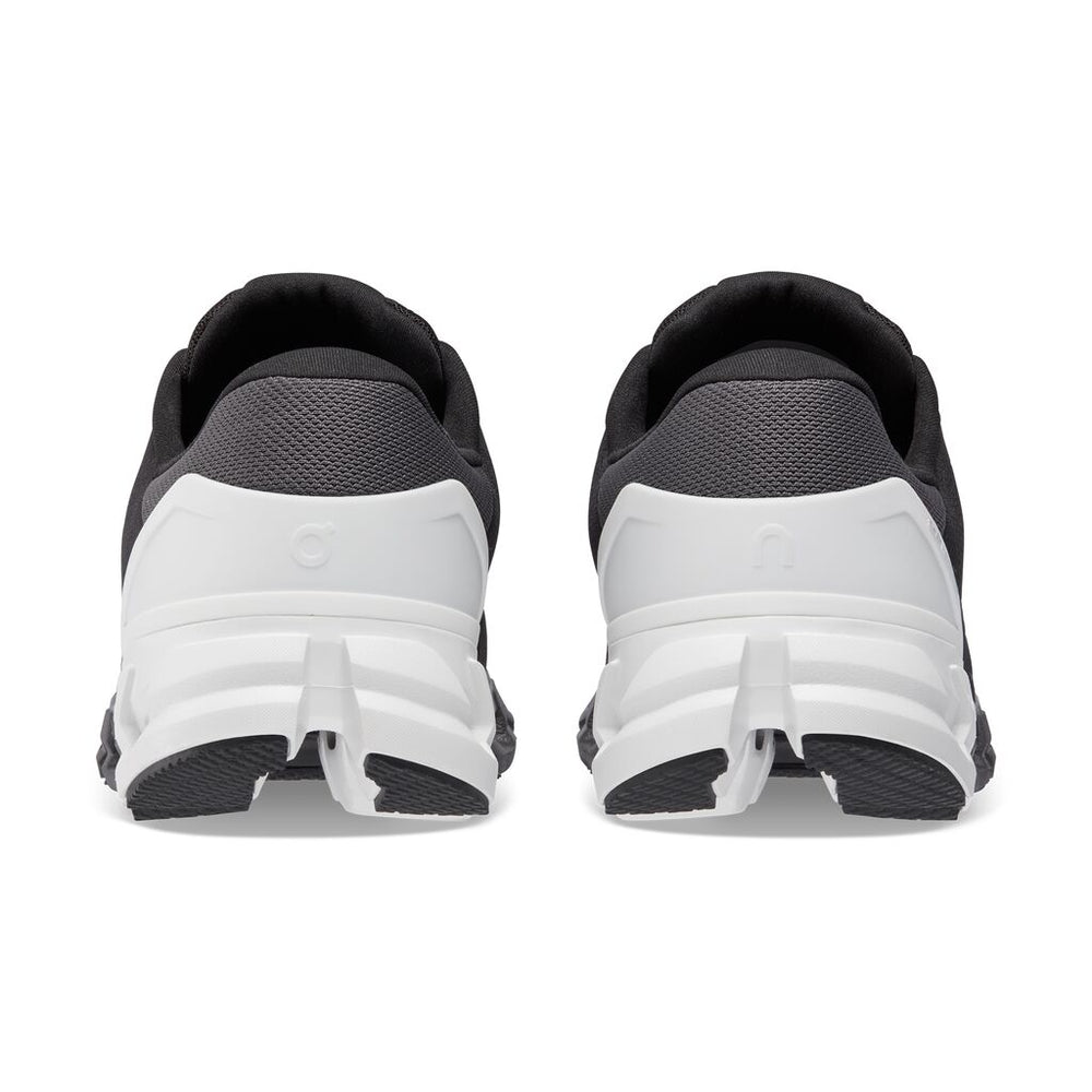 On Men's Cloudflyer 4 Running Shoes Black / White - achilles heel