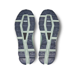 On Men's Cloudvista Waterproof Trail Running Shoes Chalk / Moss - achilles heel