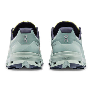 On Men's Cloudvista Waterproof Trail Running Shoes Chalk / Moss - achilles heel