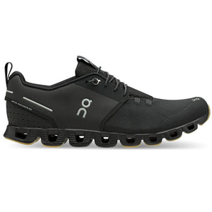On Men's Cloud Terry Running Shoes Black - achilles heel