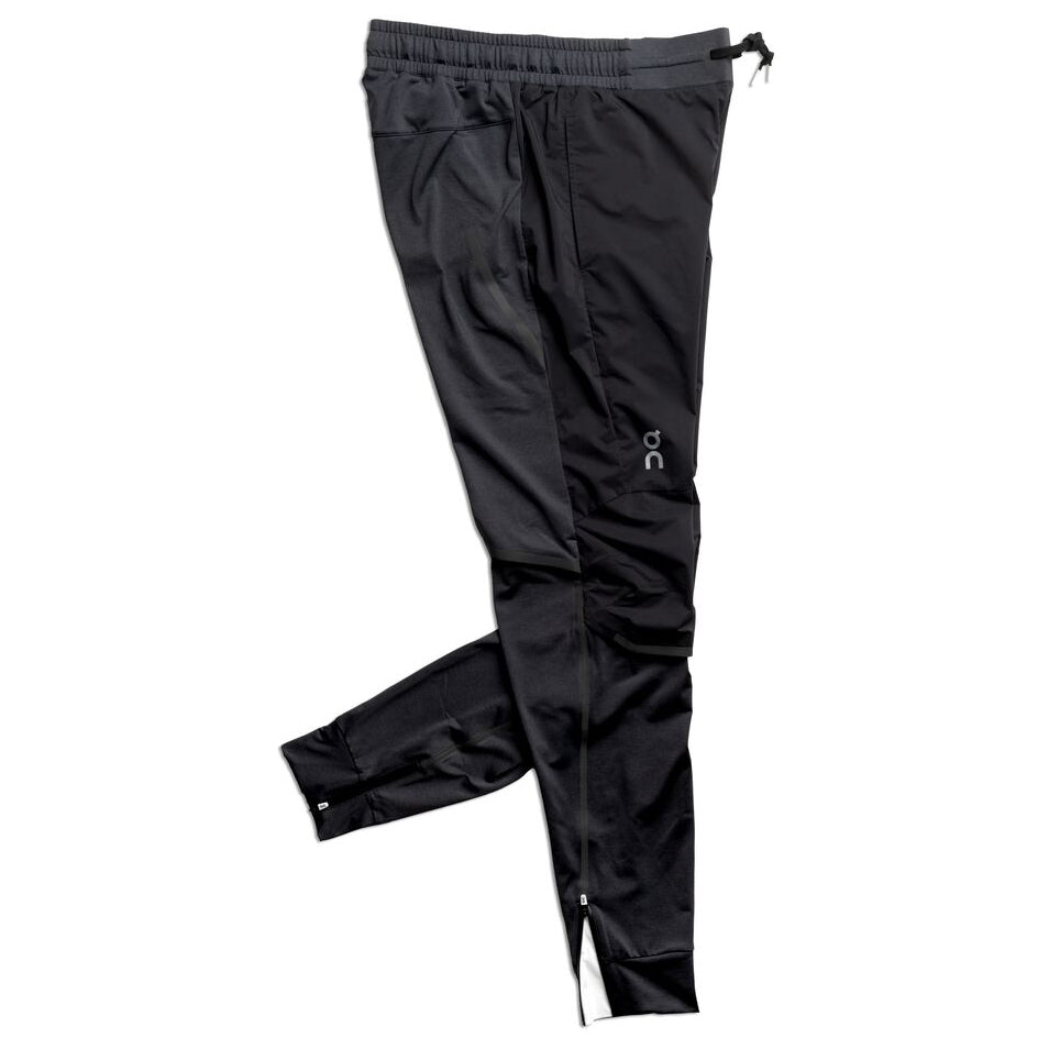 On Men's Running Pant Black - achilles heel