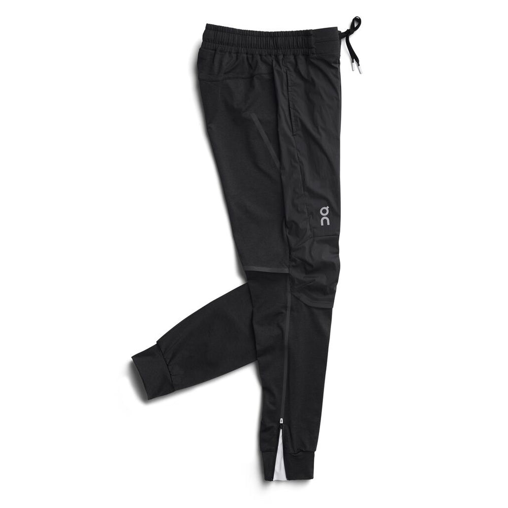 On Women's Running Pants Black - achilles heel
