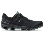 On Women's Cloudventure Trail Running Shoes Black / Cobble - achilles heel