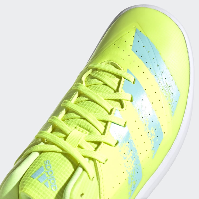 adidas Throwstar Field Shoes Solar Yellow / Clear Aqua / Core Black - achilles heel