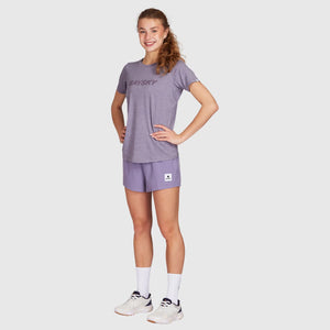 SAYSKY Women's Pace Logo Tee Purple - achilles heel