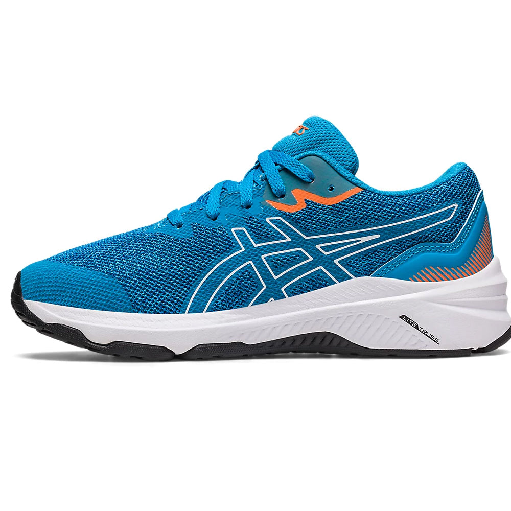 Asics Kids GT-1000 11 GS Running Shoes Island Blue / Black - achilles heel