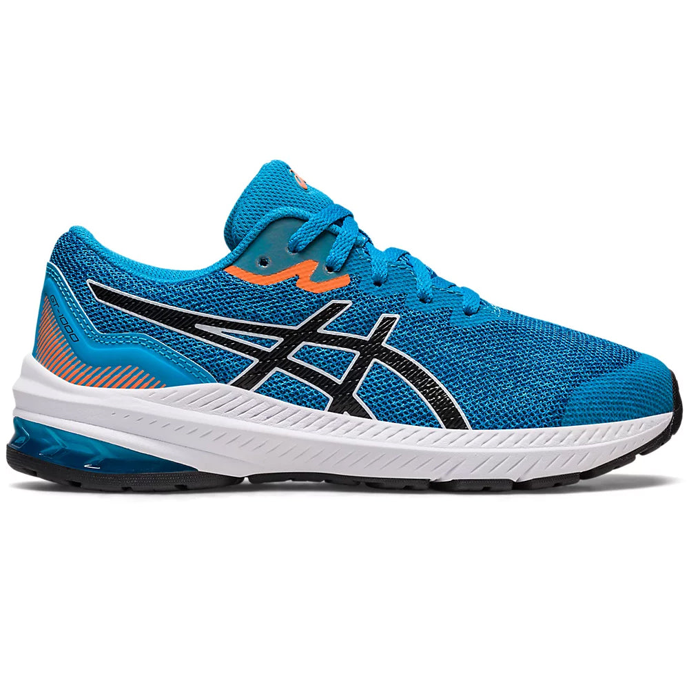 Asics Kids GT-1000 11 GS Running Shoes Island Blue / Black - Achilles Heel
