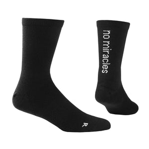 SAYSKY High Merino Socks Black - achilles heel