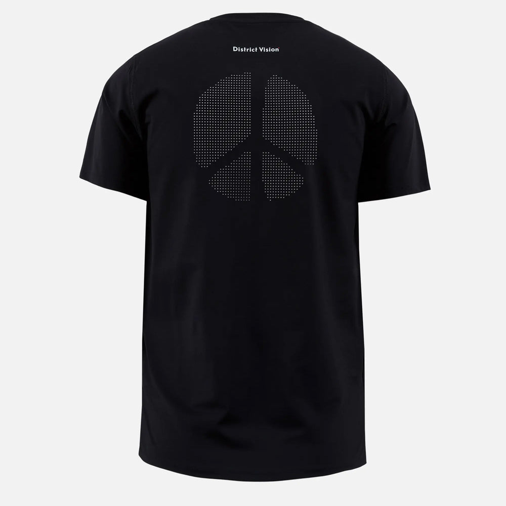 District Vision Men's Aloe Tee Black - achilles heel