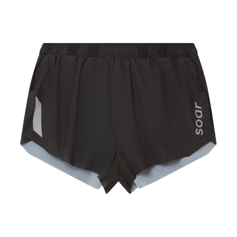 Soar Men's Marathon Shorts Black - achilles heel