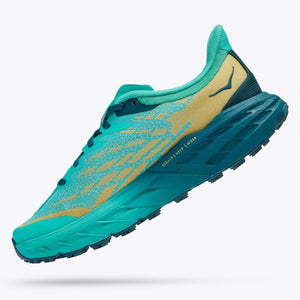 Hoka Women's Speedgoat 5 Trail Running Shoes Deep Teal / Water Garden - achilles heel