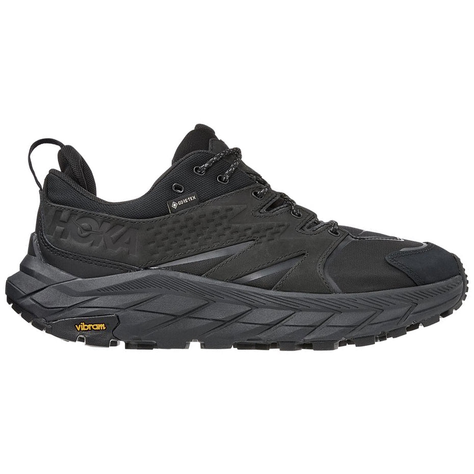 Hoka Women's Anacapa Low GORE-TEX Walking Shoes Black / Black - achilles heel