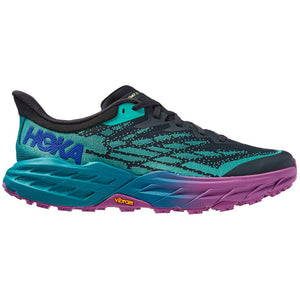 Hoka Men's Speedgoat 5 Trail Running Shoes Blue Graphite / Kayaking - achilles heel