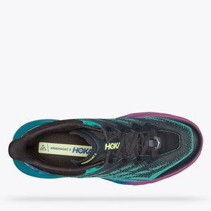 Hoka Men's Speedgoat 5 Trail Running Shoes Blue Graphite / Kayaking - achilles heel