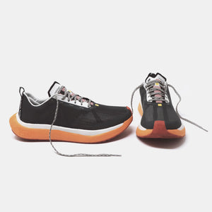 4T2 Weekdays Running Shoes Anthracite / Mid Grey - achilles heel