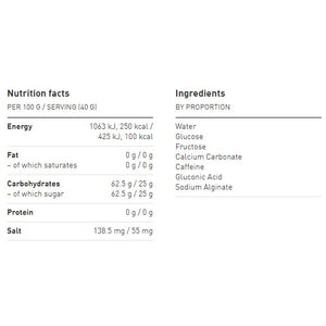 Maurten Gel 100 CAF 100 – Single Gel 40g - achilles heel