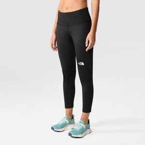The North Face Women's Flex High Rise 7/8 Tight TNF Black - achilles heel