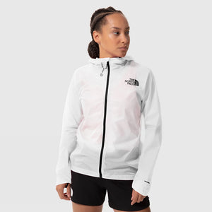 The North Face Women's Flight Series Lightriser Wind Jacket  White - achilles heel