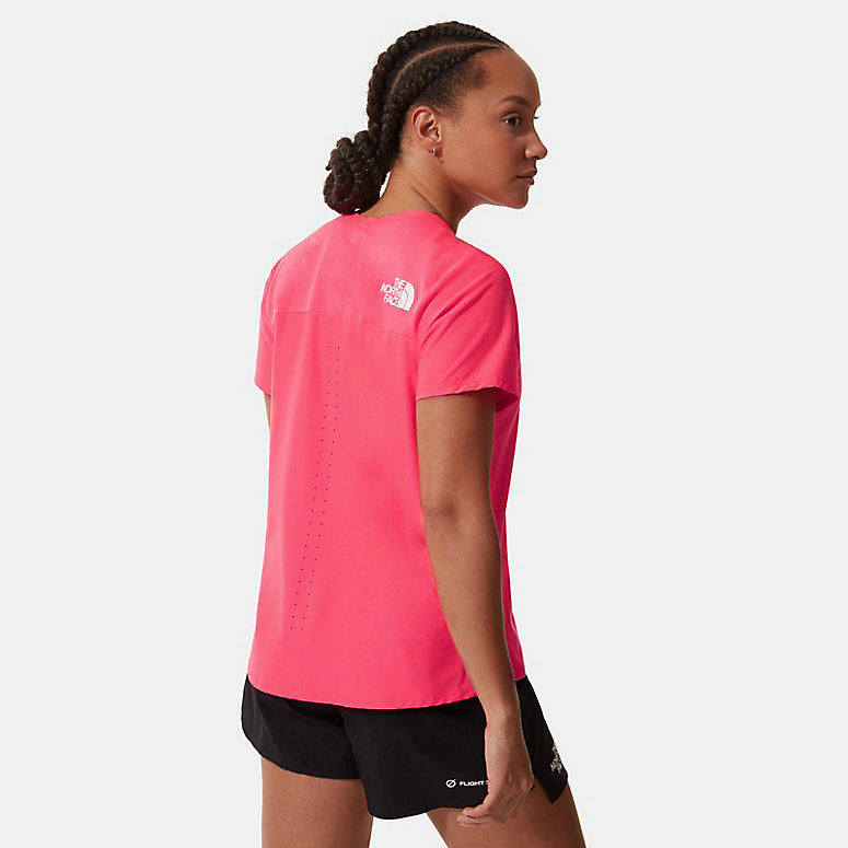 The North Face Women's Flight Series Weightless Tee Brilliant Coral - Achilles Heel