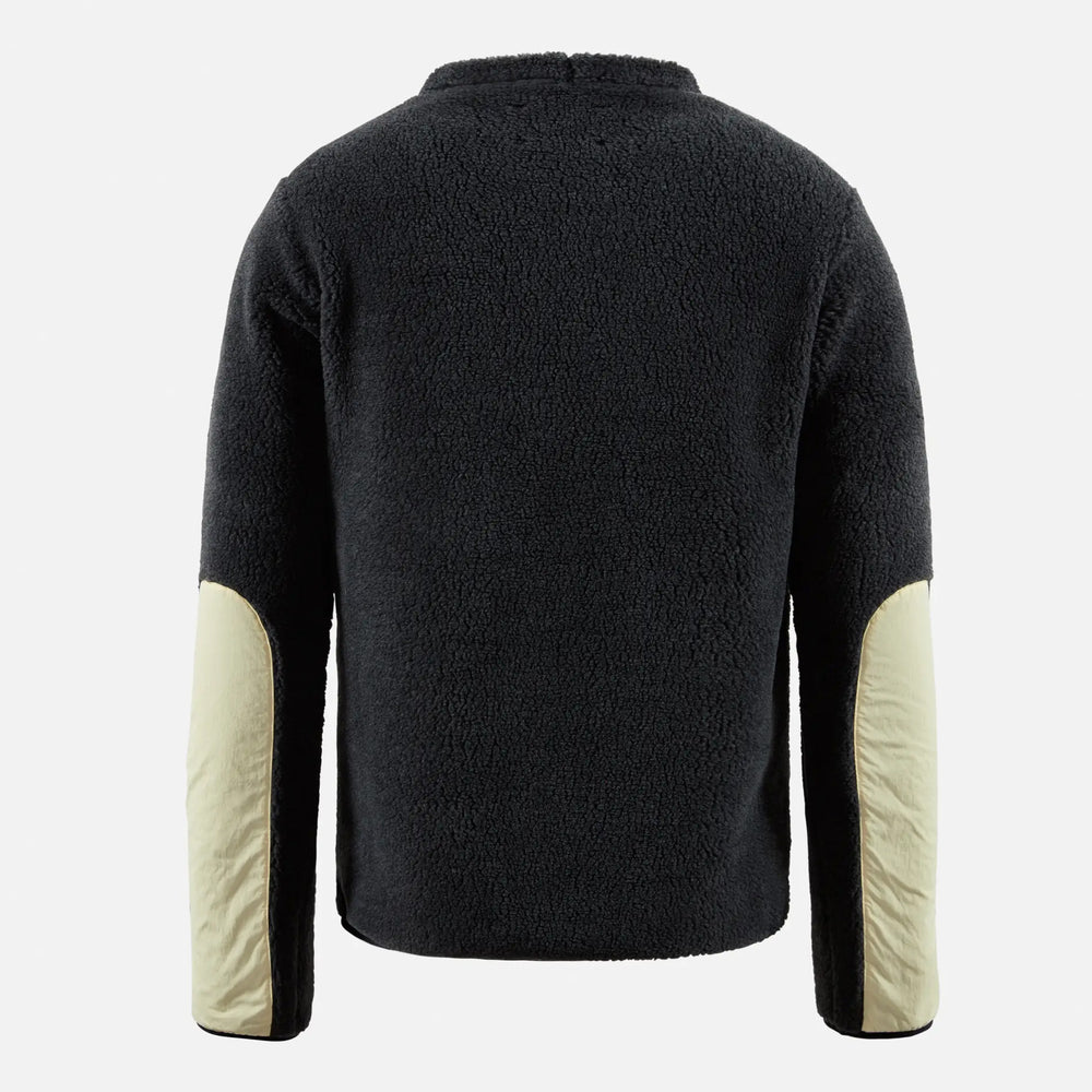 District Vision Men's Sola Crewneck Fleece Charcoal - achilles heel
