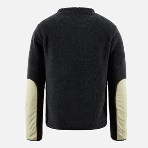 District Vision Men's Sola Crewneck Fleece Charcoal - achilles heel