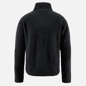 District Vision Men's Doug Half Zip Fleece Charcoal - achilles heel