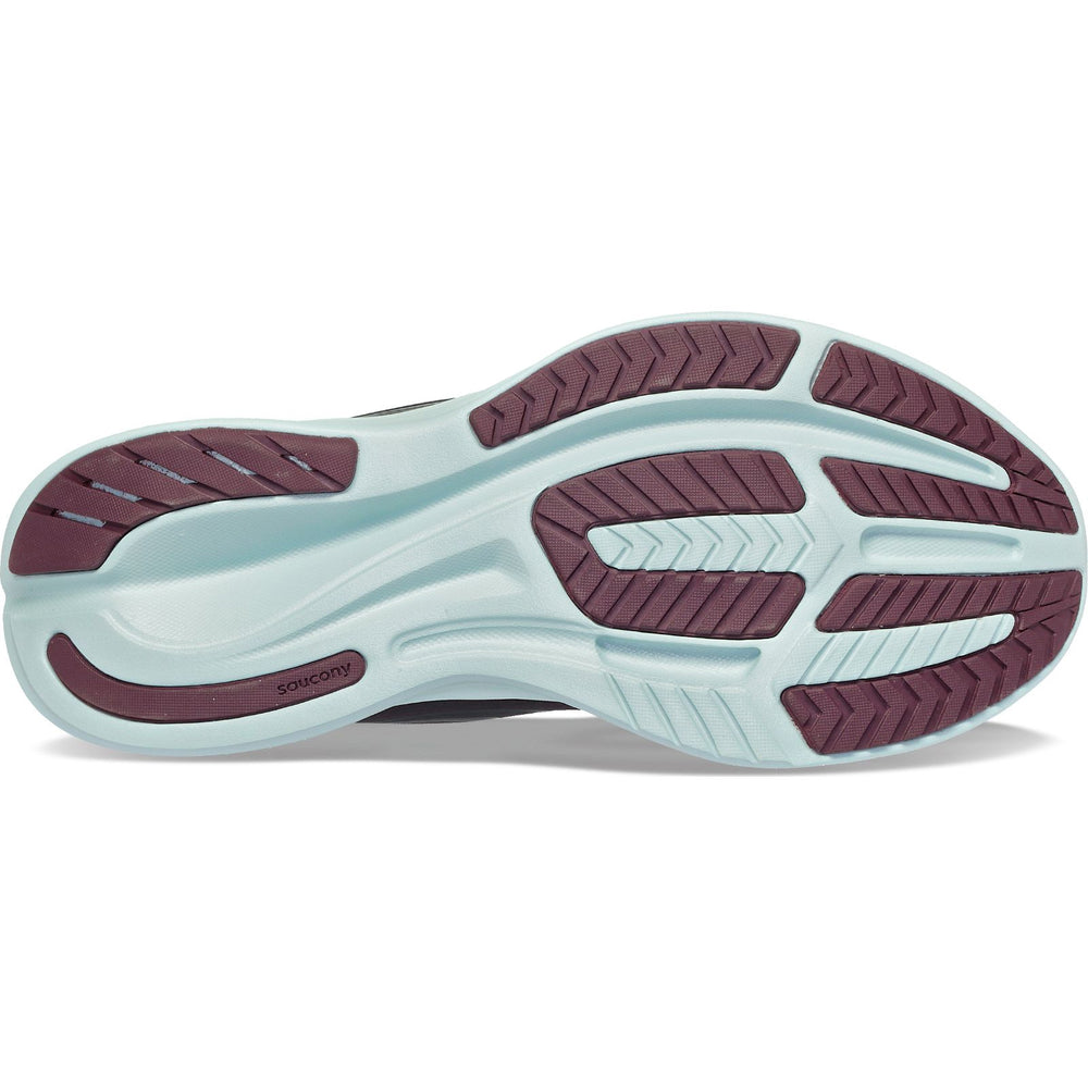 Saucony Women's Ride 15 RUNSHIELD Running Shoes Miles To Go - achilles heel