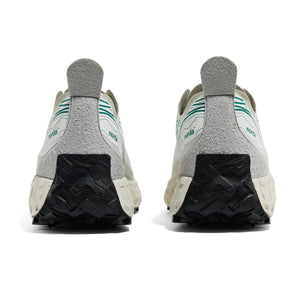 norda Men's 001 Retro Trail Running Shoes White / Forest - achilles heel