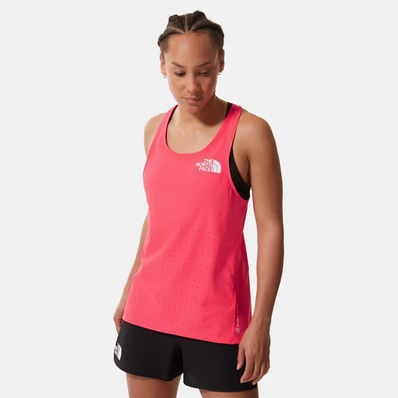 The North Face Women's Flight Series Weightless Tank Brilliant Coral - achilles heel