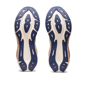 Asics Women's Novablast 3 Nagino Running Shoes Sky / Cream - achilles heel