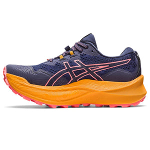 Asics Women's Trabuco Max 2 Trail Running Shoes Midnight / Papaya - achilles heel