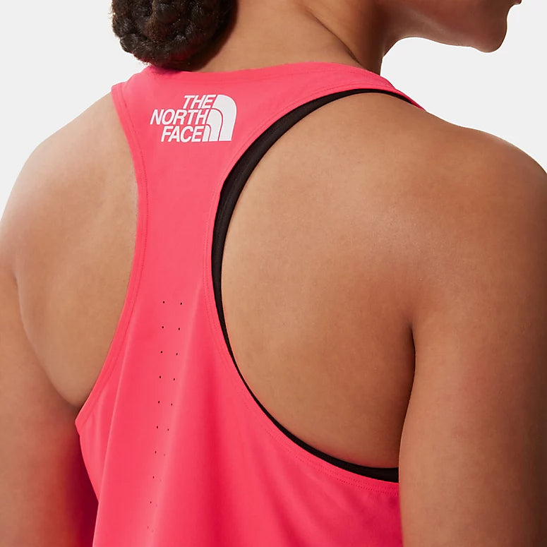 The North Face Women's Flight Series Weightless Tank Brilliant Coral - achilles heel