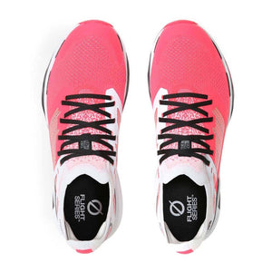 The North Face Women's Flight Vectiv Trail Running Shoes Brilliant Coral / TNF White - achilles heel