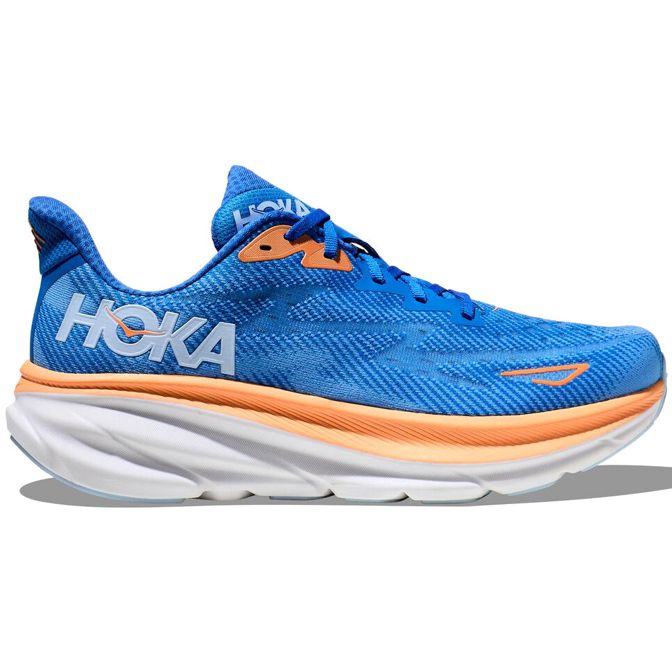 Hoka Men's Clifton 9 Running Shoes Coastal Sky / All Aboard - achilles heel