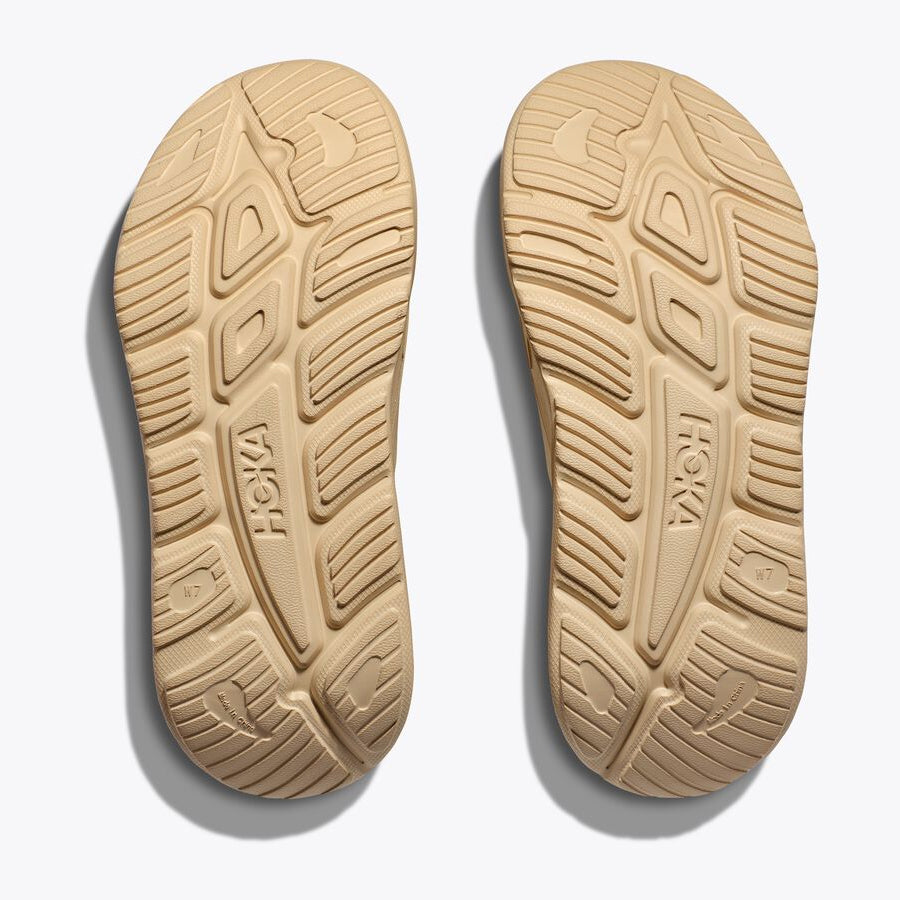 Hoka Ora Recovery Slide 3 Shifting Sand / Shifting Sand - achilles heel