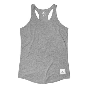 SAYSKY Women's Clean Combat Singlet Grey Melange - achilles heel