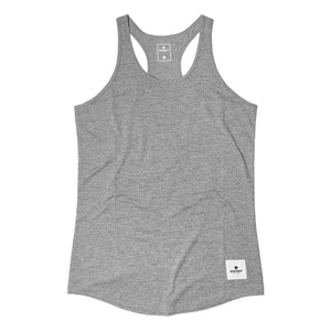 SAYSKY Women's Clean Combat Singlet Grey Melange - achilles heel