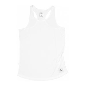 SAYSKY Women's Clean Combat Singlet White - achilles heel