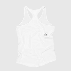 SAYSKY Women's Clean Combat Singlet White - achilles heel