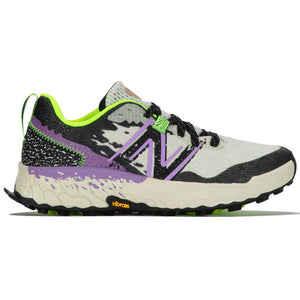 New Balance Women's X Hierro v7 Trail Running Shoes Moonbeam / Electric Purple - achilles heel
