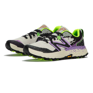 New Balance Women's X Hierro v7 Trail Running Shoes Moonbeam / Electric Purple - achilles heel