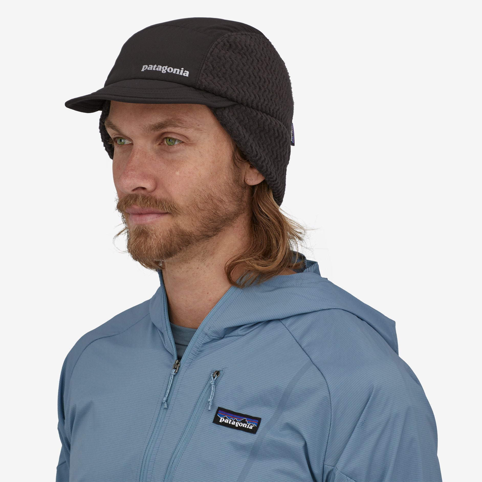 Patagonia Winter Duckbill Cap Black - Achilles Heel