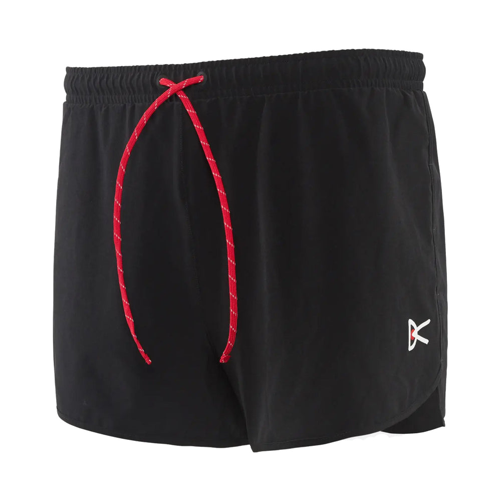 District Vision Simon 3 Inch Race Shorts Black - achilles heel