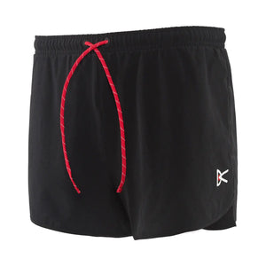 District Vision Simon 3 Inch Race Shorts Black - achilles heel