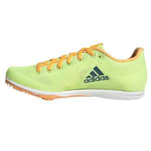 adidas Allround J Running Spikes Yellow / Green - achilles heel