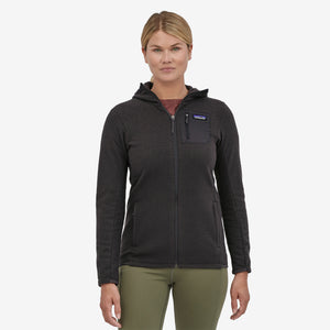 Patagonia Women's R1 Air Full-Zip Hoody Black - achilles heel