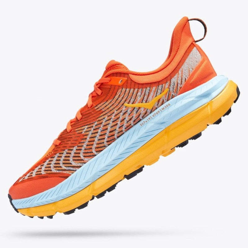 Hoka Men's Mafate Speed 4 Trail Running Shoes Puffin's Bill / Summer Song - achilles heel