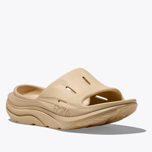 Hoka Ora Recovery Slide 3 Shifting Sand / Shifting Sand - achilles heel
